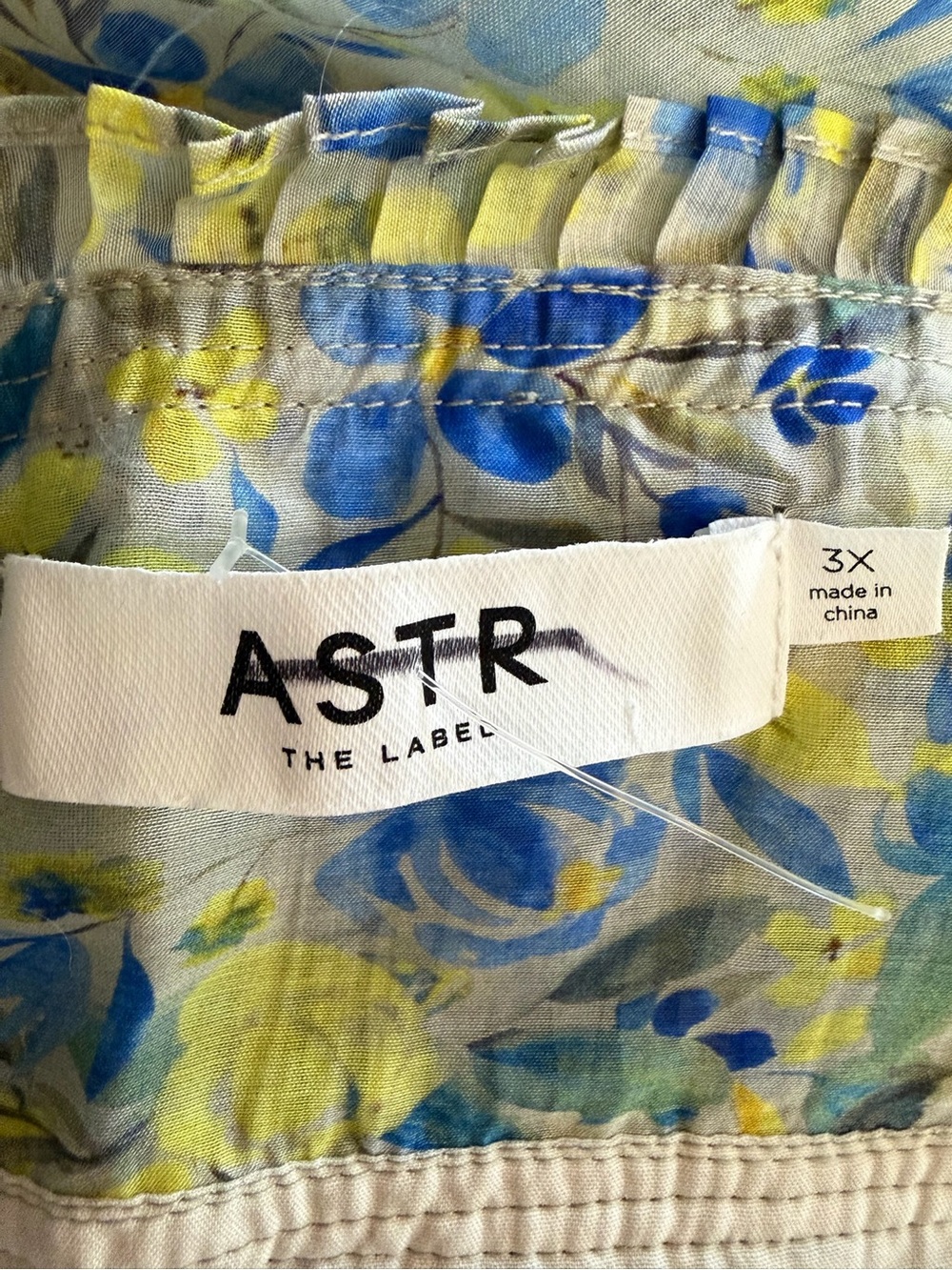 ASTR The Label Multicolor Ethelind Floral Pleated Maxi Dress Size 3X 36782 - Picture 11 of 14